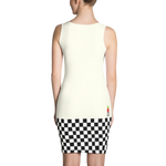 #11468620 - Black White - ALTINO Fitted Dress - Summer Never Ends Collection