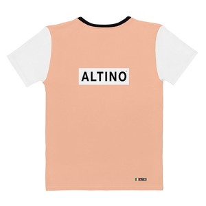 #eceb7ca0 - ALTINO Crew Neck T-Shirt - Summer Never Ends Collection - Stop Plastic Packaging - #PlasticCops - Apparel - Accessories - Clothing For Girls - Women Tops