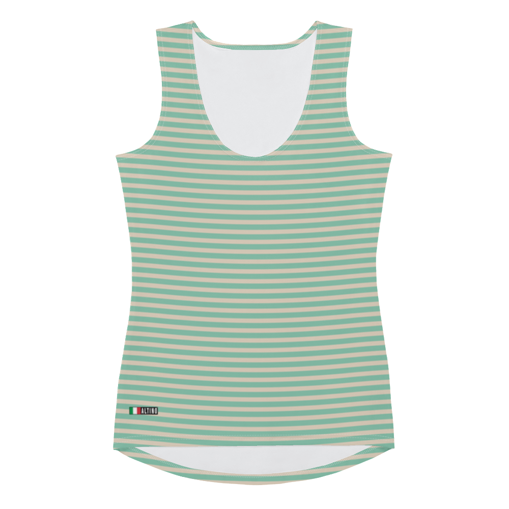 #1d7b4680 - ALTINO Fitted Tank Top - Gelato Collection - Stop Plastic Packaging - #PlasticCops - Apparel - Accessories - Clothing For Girls - Women Tops