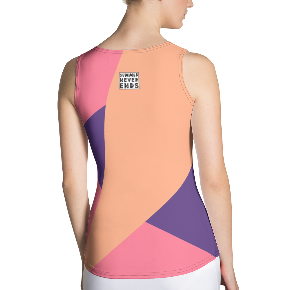 #c84c8db0 - ALTINO Fitted Tank Top - Summer Never Ends Collection - Stop Plastic Packaging - #PlasticCops - Apparel - Accessories - Clothing For Girls - Women Tops