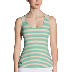 #1d7b4680 - ALTINO Fitted Tank Top - Gelato Collection - Stop Plastic Packaging - #PlasticCops - Apparel - Accessories - Clothing For Girls - Women Tops