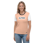 #eceb7ca0 - ALTINO Crew Neck T-Shirt - Summer Never Ends Collection - Stop Plastic Packaging - #PlasticCops - Apparel - Accessories - Clothing For Girls - Women Tops