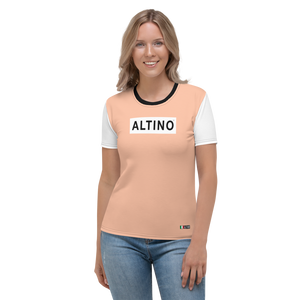 #eceb7ca0 - ALTINO Crew Neck T-Shirt - Summer Never Ends Collection - Stop Plastic Packaging - #PlasticCops - Apparel - Accessories - Clothing For Girls - Women Tops