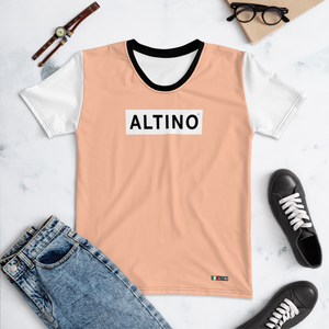 #eceb7ca0 - ALTINO Crew Neck T-Shirt - Summer Never Ends Collection - Stop Plastic Packaging - #PlasticCops - Apparel - Accessories - Clothing For Girls - Women Tops