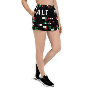 #f924eda0 - ALTINO Athletic Shorts - Viva Italia Collection - Stop Plastic Packaging - #PlasticCops - Apparel - Accessories - Clothing For Girls - Women