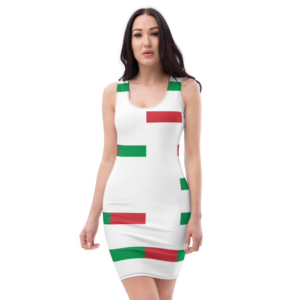 #750b8290 - ALTINO Fitted Dress - Viva Italia Collection - Stop Plastic Packaging - #PlasticCops - Apparel - Accessories - Clothing For Girls - Women Dresses