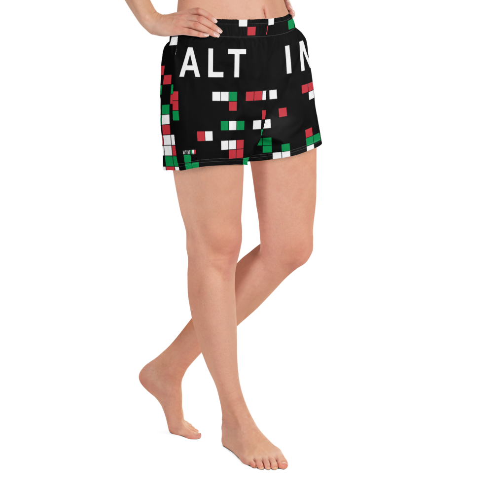 #f924eda0 - ALTINO Athletic Shorts - Viva Italia Collection - Stop Plastic Packaging - #PlasticCops - Apparel - Accessories - Clothing For Girls - Women