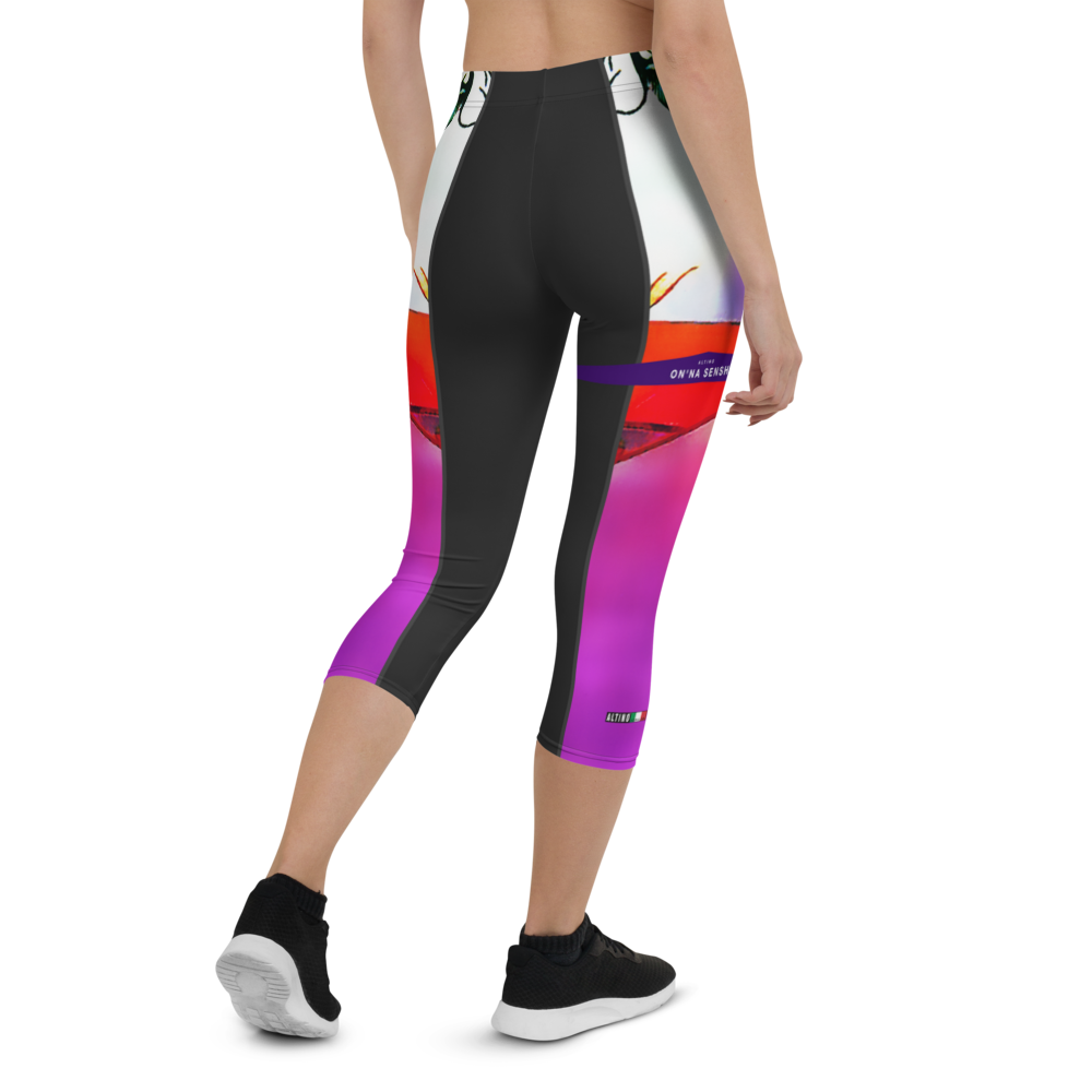 #c468eda0 - ALTINO Capri - Senshi Girl Collection - Yoga - Stop Plastic Packaging - #PlasticCops - Apparel - Accessories - Clothing For Girls - Women Pants