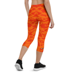 #6a9f2c90 - ALTINO Capri - Cherry Orange Collection - Yoga - Stop Plastic Packaging - #PlasticCops - Apparel - Accessories - Clothing For Girls - Women Pants