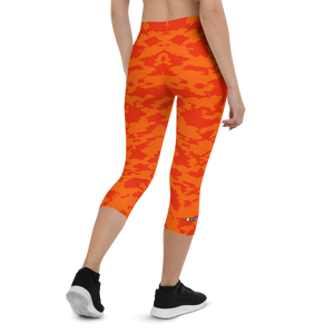 #6a9f2c90 - ALTINO Capri - Cherry Orange Collection - Yoga - Stop Plastic Packaging - #PlasticCops - Apparel - Accessories - Clothing For Girls - Women Pants