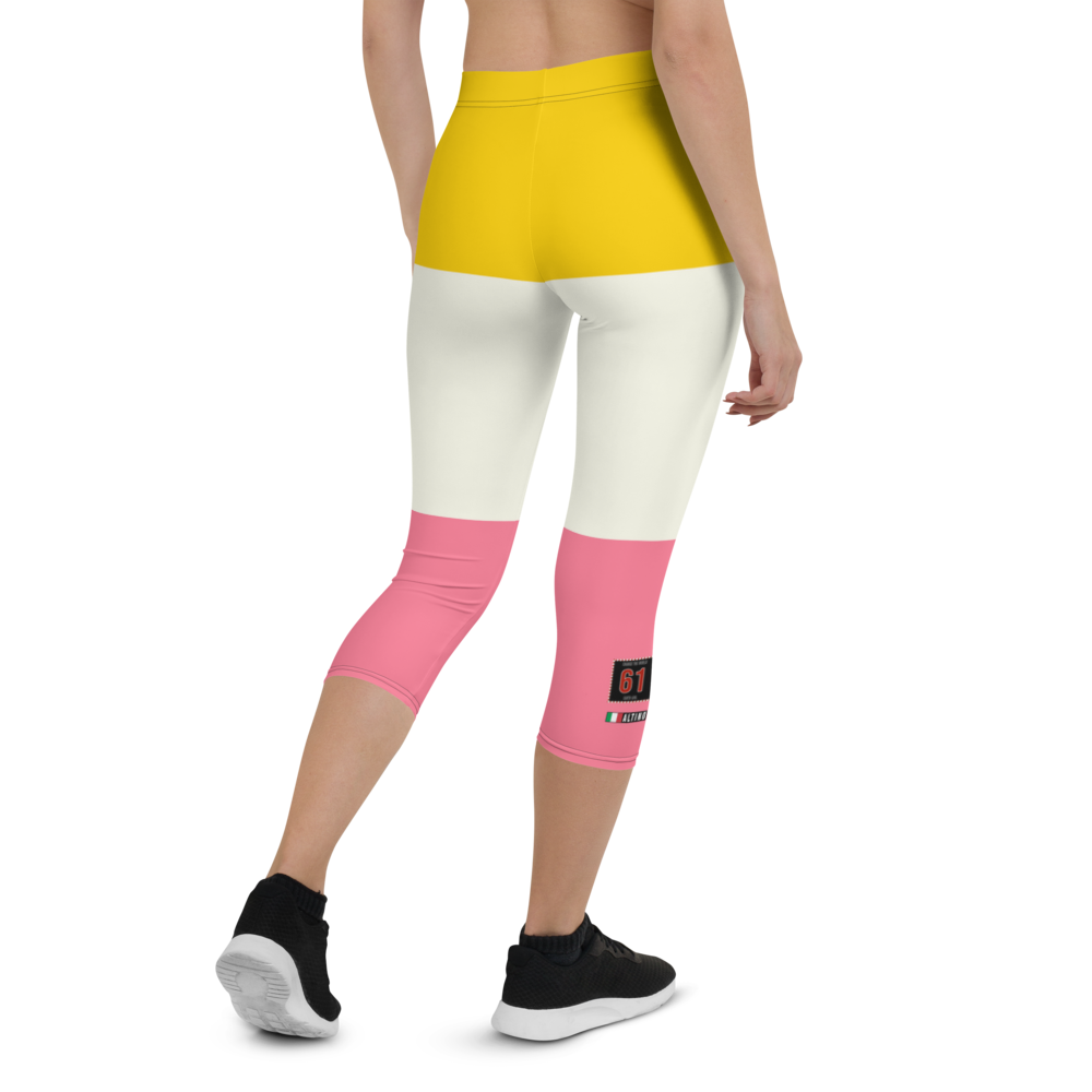 #f4da86d0 - ALTINO Capri - Team Girl Player - Summer Never Ends Collection - Yoga - Stop Plastic Packaging - #PlasticCops - Apparel - Accessories - Clothing For Girls - Women Pants