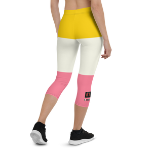 #f4da86d0 - ALTINO Capri - Team Girl Player - Summer Never Ends Collection - Yoga - Stop Plastic Packaging - #PlasticCops - Apparel - Accessories - Clothing For Girls - Women Pants
