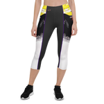#5aa2e1a0 - ALTINO Capri - Senshi Girl Collection - Yoga - Stop Plastic Packaging - #PlasticCops - Apparel - Accessories - Clothing For Girls - Women Pants
