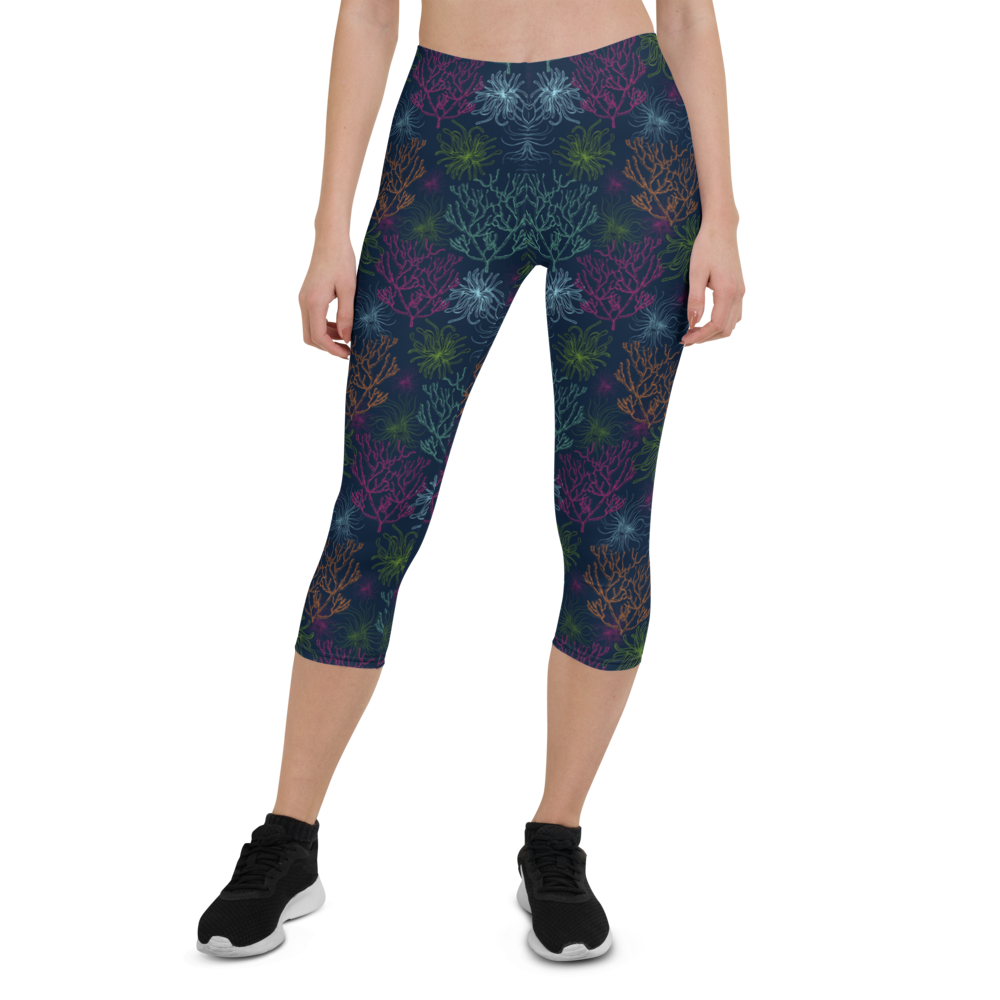 #91ab27c0 - ALTINO Capri - Team Girl Player - Love Earth Collection - Yoga - Stop Plastic Packaging - #PlasticCops - Apparel - Accessories - Clothing For Girls - Women Pants