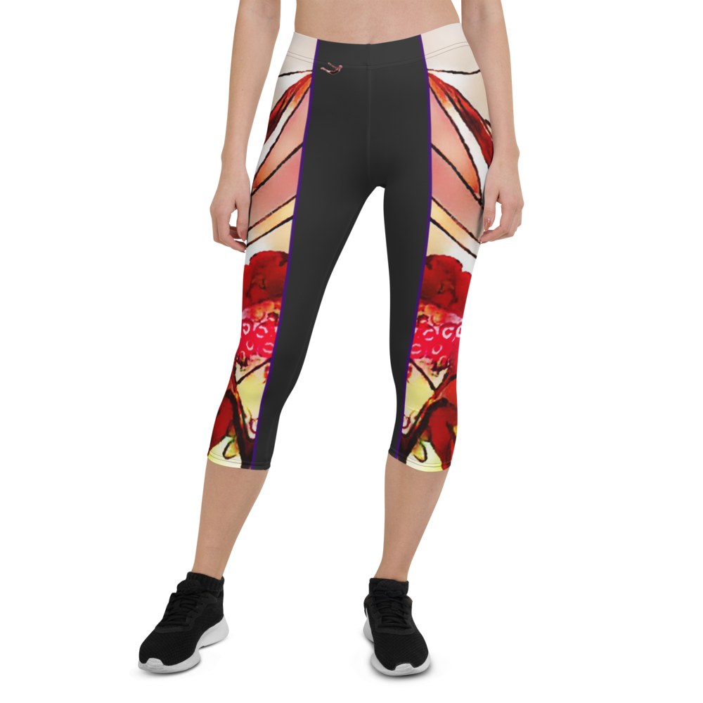 #ef5ea4a0 - ALTINO Capri - Senshi Girl Collection - Yoga - Stop Plastic Packaging - #PlasticCops - Apparel - Accessories - Clothing For Girls - Women Pants