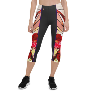 #ef5ea4a0 - ALTINO Capri - Senshi Girl Collection - Yoga - Stop Plastic Packaging - #PlasticCops - Apparel - Accessories - Clothing For Girls - Women Pants