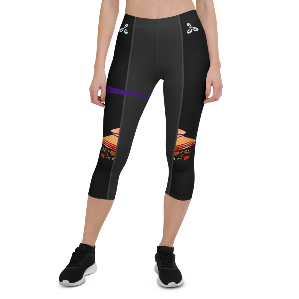 #215cc2a0 - ALTINO Capri - Senshi Girl Collection - Yoga - Stop Plastic Packaging - #PlasticCops - Apparel - Accessories - Clothing For Girls - Women Pants