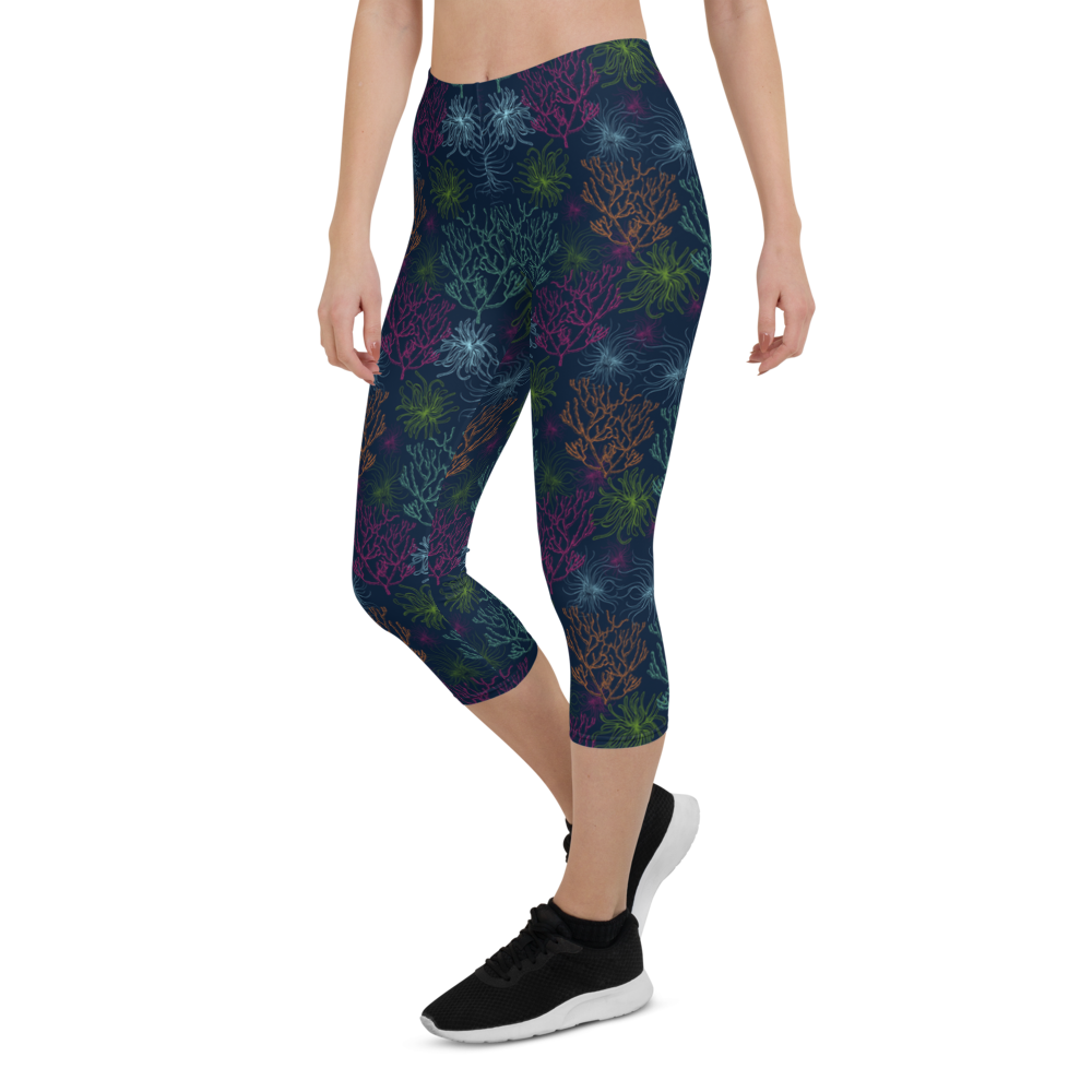 #91ab27c0 - ALTINO Capri - Team Girl Player - Love Earth Collection - Yoga - Stop Plastic Packaging - #PlasticCops - Apparel - Accessories - Clothing For Girls - Women Pants