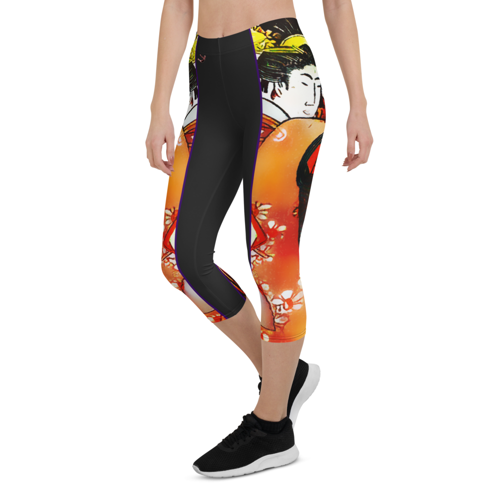 #939662a0 - ALTINO Capri - Senshi Girl Collection - Yoga - Stop Plastic Packaging - #PlasticCops - Apparel - Accessories - Clothing For Girls - Women Pants