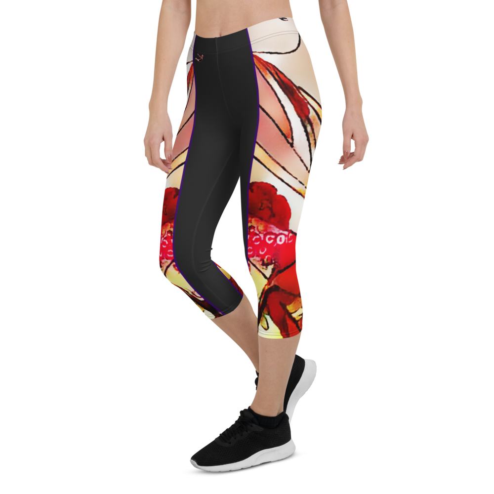 #ef5ea4a0 - ALTINO Capri - Senshi Girl Collection - Yoga - Stop Plastic Packaging - #PlasticCops - Apparel - Accessories - Clothing For Girls - Women Pants