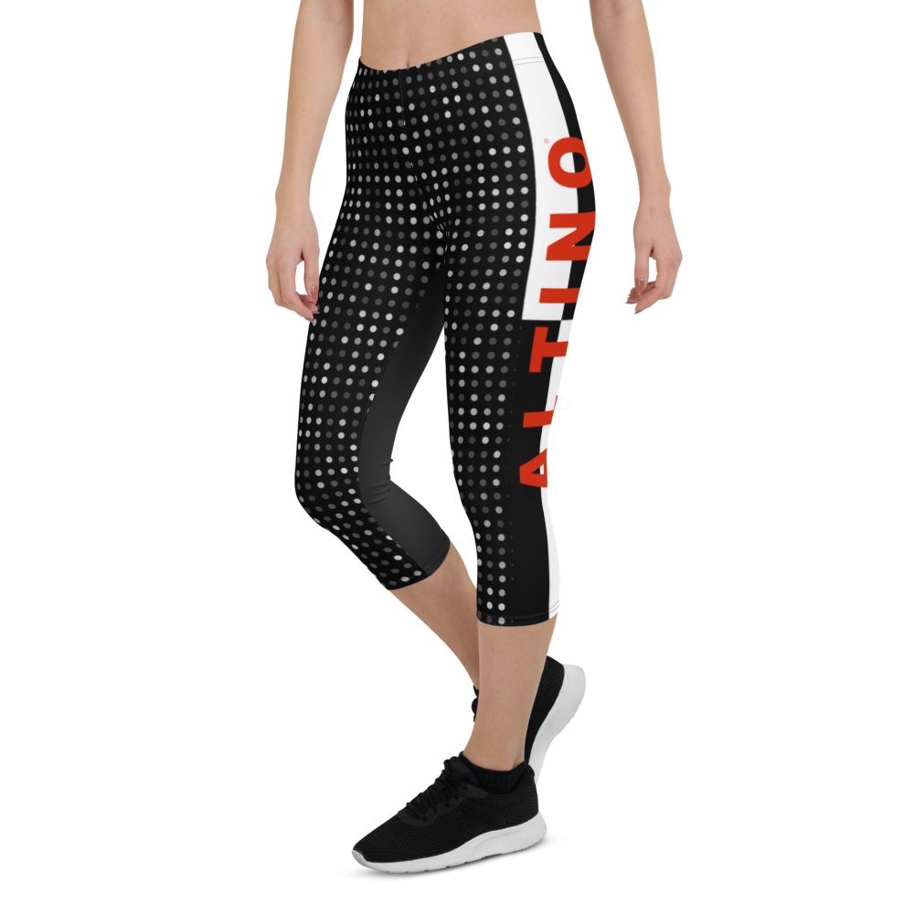 #ef5ab7a0 - ALTINO Capri - Noir Collection - Yoga - Stop Plastic Packaging - #PlasticCops - Apparel - Accessories - Clothing For Girls - Women Pants