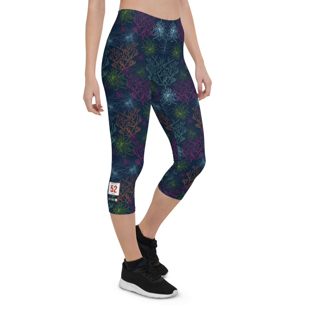 #91ab27c0 - ALTINO Capri - Team Girl Player - Love Earth Collection - Yoga - Stop Plastic Packaging - #PlasticCops - Apparel - Accessories - Clothing For Girls - Women Pants