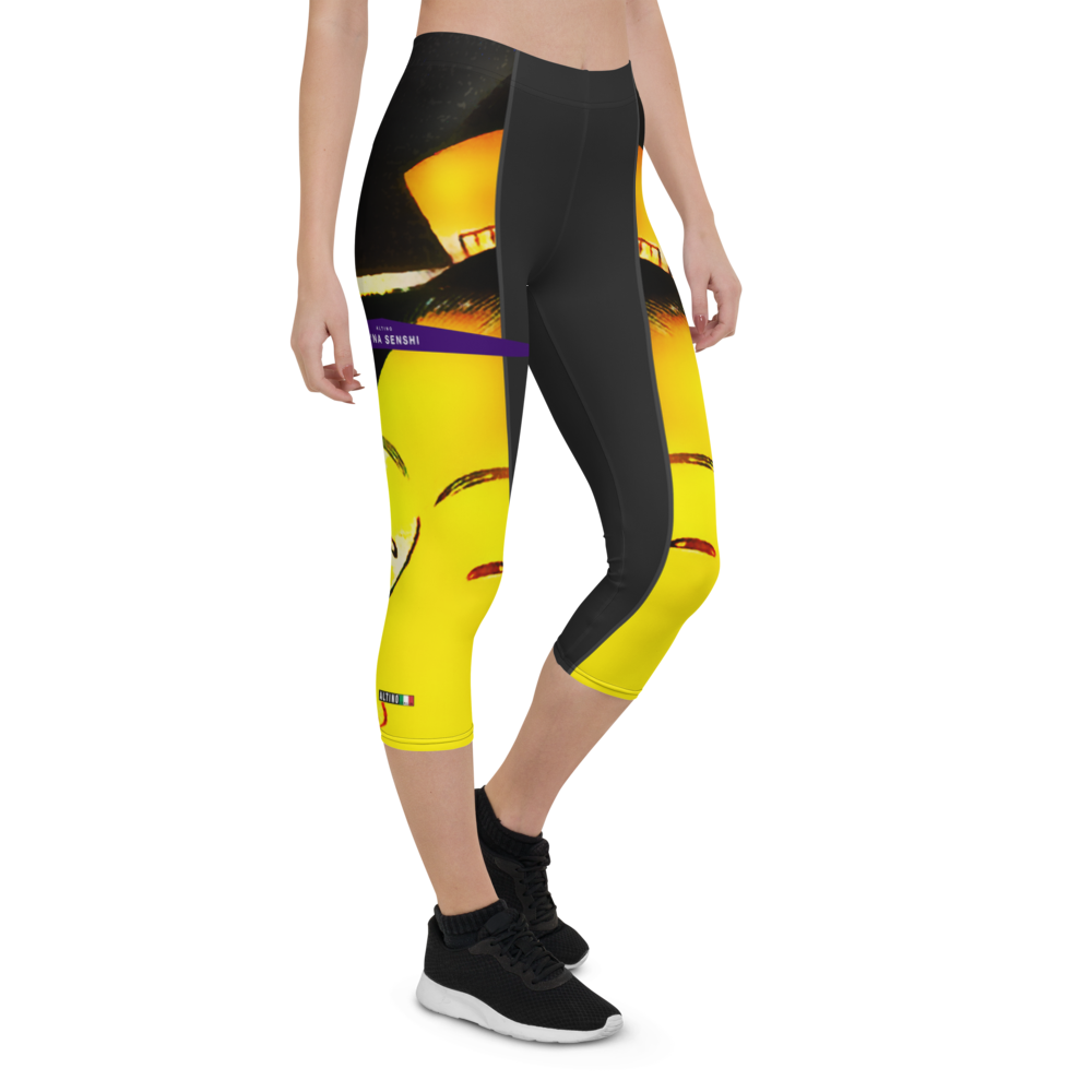 #02fc15a0 - ALTINO Capri - Senshi Girl Collection - Yoga - Stop Plastic Packaging - #PlasticCops - Apparel - Accessories - Clothing For Girls - Women Pants