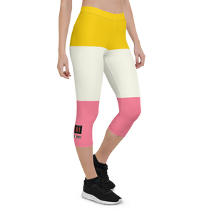 #f4da86d0 - ALTINO Capri - Team Girl Player - Summer Never Ends Collection - Yoga - Stop Plastic Packaging - #PlasticCops - Apparel - Accessories - Clothing For Girls - Women Pants