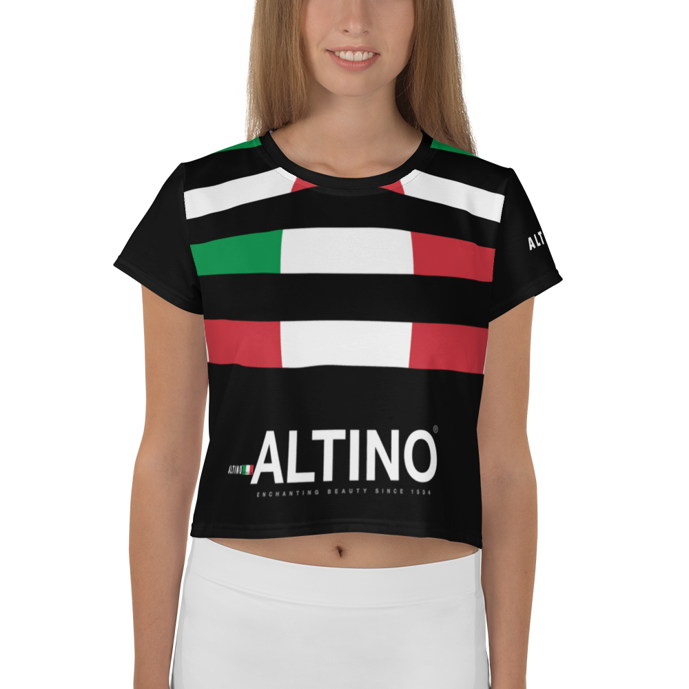 #2abb09a0 - ALTINO Crop Tees - Bella Italia Collection - Stop Plastic Packaging - #PlasticCops - Apparel - Accessories - Clothing For Girls - Women Tops