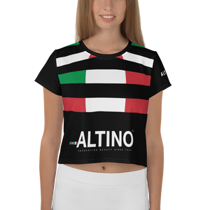 #2abb09a0 - ALTINO Crop Tees - Bella Italia Collection - Stop Plastic Packaging - #PlasticCops - Apparel - Accessories - Clothing For Girls - Women Tops