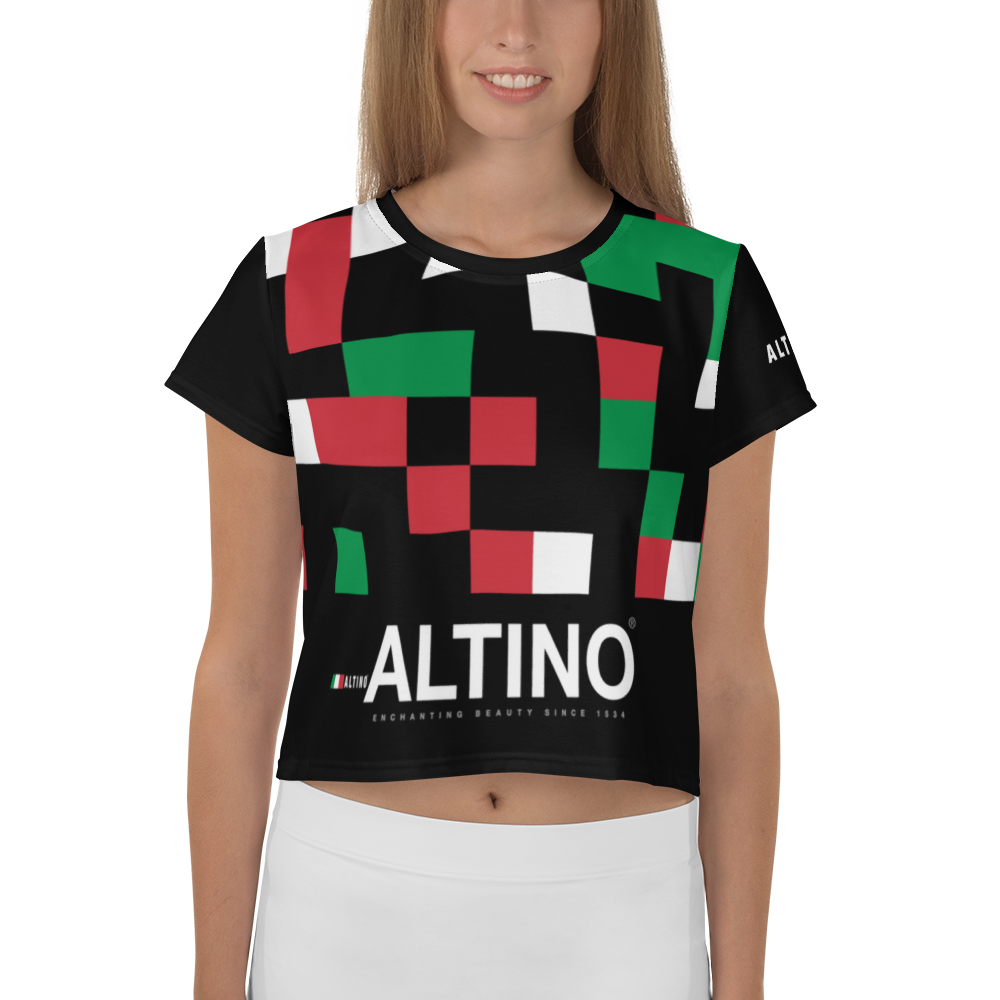 #5acfd0a0 - ALTINO Crop Tees - Bella Italia Collection - Stop Plastic Packaging - #PlasticCops - Apparel - Accessories - Clothing For Girls - Women Tops