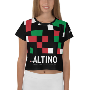 #5acfd0a0 - ALTINO Crop Tees - Bella Italia Collection - Stop Plastic Packaging - #PlasticCops - Apparel - Accessories - Clothing For Girls - Women Tops