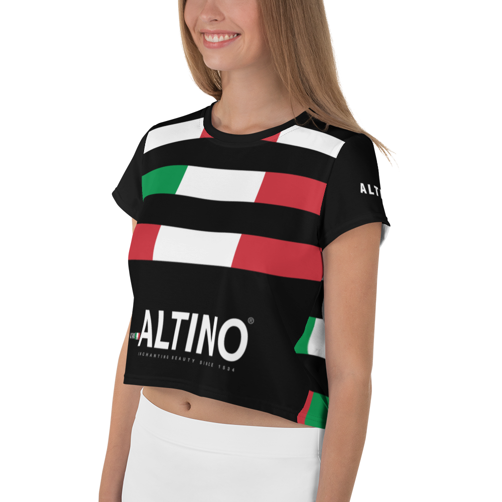 #2abb09a0 - ALTINO Crop Tees - Bella Italia Collection - Stop Plastic Packaging - #PlasticCops - Apparel - Accessories - Clothing For Girls - Women Tops