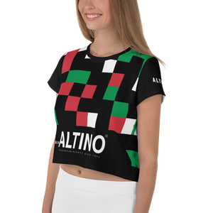 #5acfd0a0 - ALTINO Crop Tees - Bella Italia Collection - Stop Plastic Packaging - #PlasticCops - Apparel - Accessories - Clothing For Girls - Women Tops