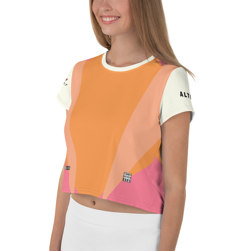 #916836b0 - ALTINO Crop Tees - Summer Never Ends Collection - Stop Plastic Packaging - #PlasticCops - Apparel - Accessories - Clothing For Girls - Women Tops