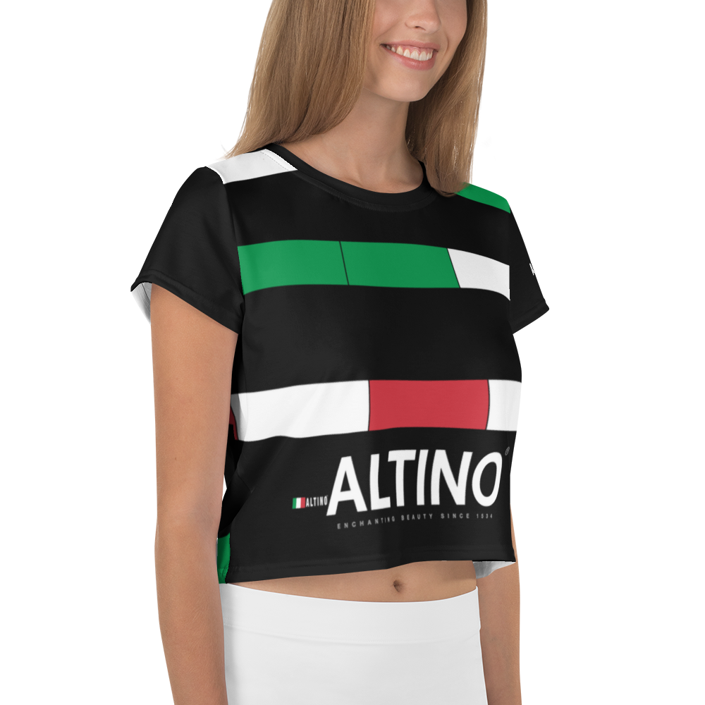 #f09860a0 - ALTINO Crop Tees - Bella Italia Collection - Stop Plastic Packaging - #PlasticCops - Apparel - Accessories - Clothing For Girls - Women Tops