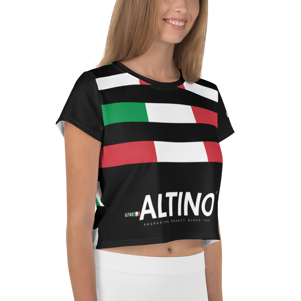 #2abb09a0 - ALTINO Crop Tees - Bella Italia Collection - Stop Plastic Packaging - #PlasticCops - Apparel - Accessories - Clothing For Girls - Women Tops
