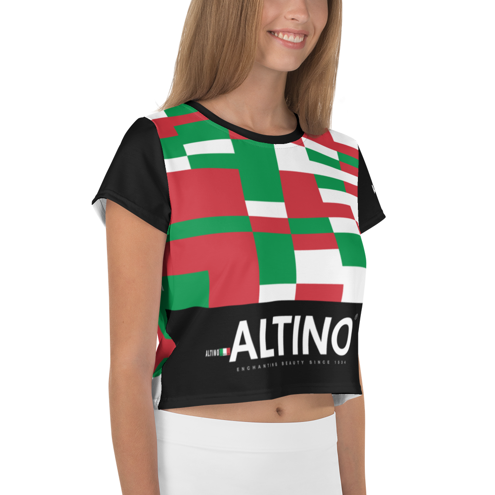 #39fdbba0 - ALTINO Crop Tees - Bella Italia Collection - Stop Plastic Packaging - #PlasticCops - Apparel - Accessories - Clothing For Girls - Women Tops