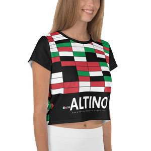 #8fd4e8a0 - ALTINO Crop Tees - Bella Italia Collection - Stop Plastic Packaging - #PlasticCops - Apparel - Accessories - Clothing For Girls - Women Tops