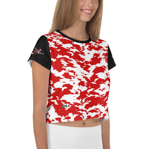 #48151d90 - ALTINO Crop Tees - Babe Red Collection - Stop Plastic Packaging - #PlasticCops - Apparel - Accessories - Clothing For Girls - Women Tops