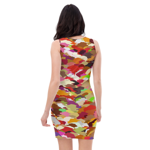 #a477f780 - ALTINO Fitted Dress - Eat My Gelato Collection - Stop Plastic Packaging - #PlasticCops - Apparel - Accessories - Clothing For Girls - Women Dresses