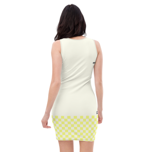 #c8b90fb0 - ALTINO Fitted Dress - Summer Never Ends Collection - Stop Plastic Packaging - #PlasticCops - Apparel - Accessories - Clothing For Girls - Women Dresses