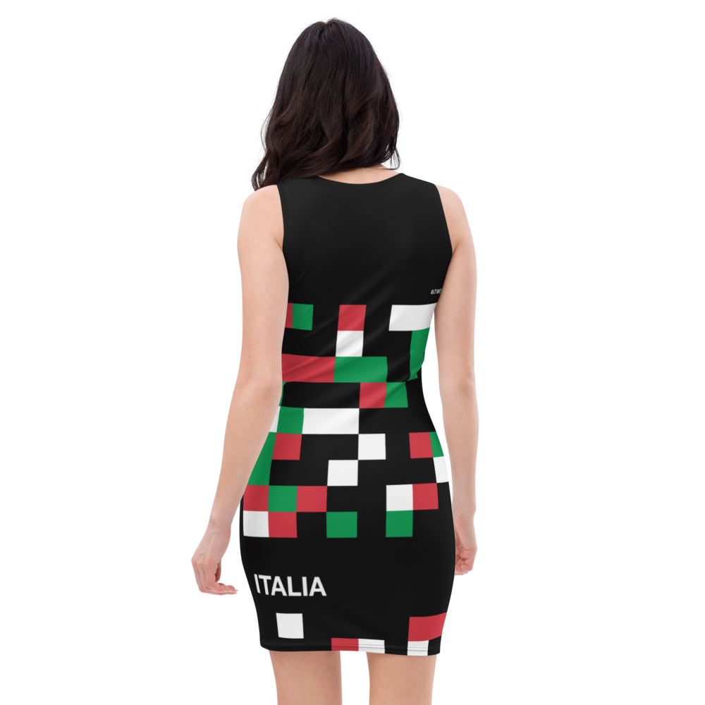 #d569cba0 - ALTINO Fitted Dress - Bella Italia Collection - Stop Plastic Packaging - #PlasticCops - Apparel - Accessories - Clothing For Girls - Women Dresses