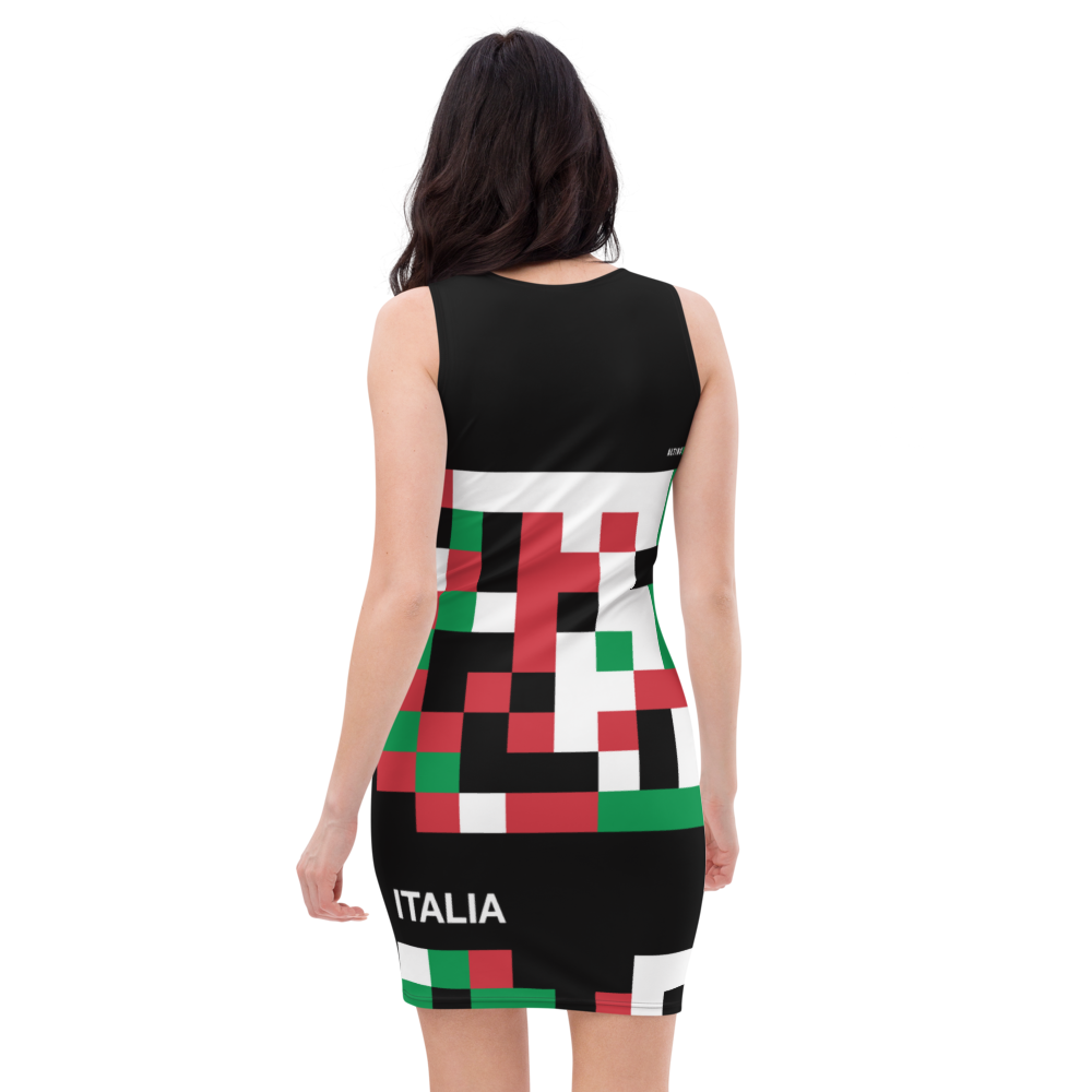 #ae08bfa0 - ALTINO Fitted Dress - Bella Italia Collection - Stop Plastic Packaging - #PlasticCops - Apparel - Accessories - Clothing For Girls - Women Dresses