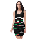 #b13f02a0 - ALTINO Fitted Dress - Viva Italia Collection - Stop Plastic Packaging - #PlasticCops - Apparel - Accessories - Clothing For Girls - Women Dresses