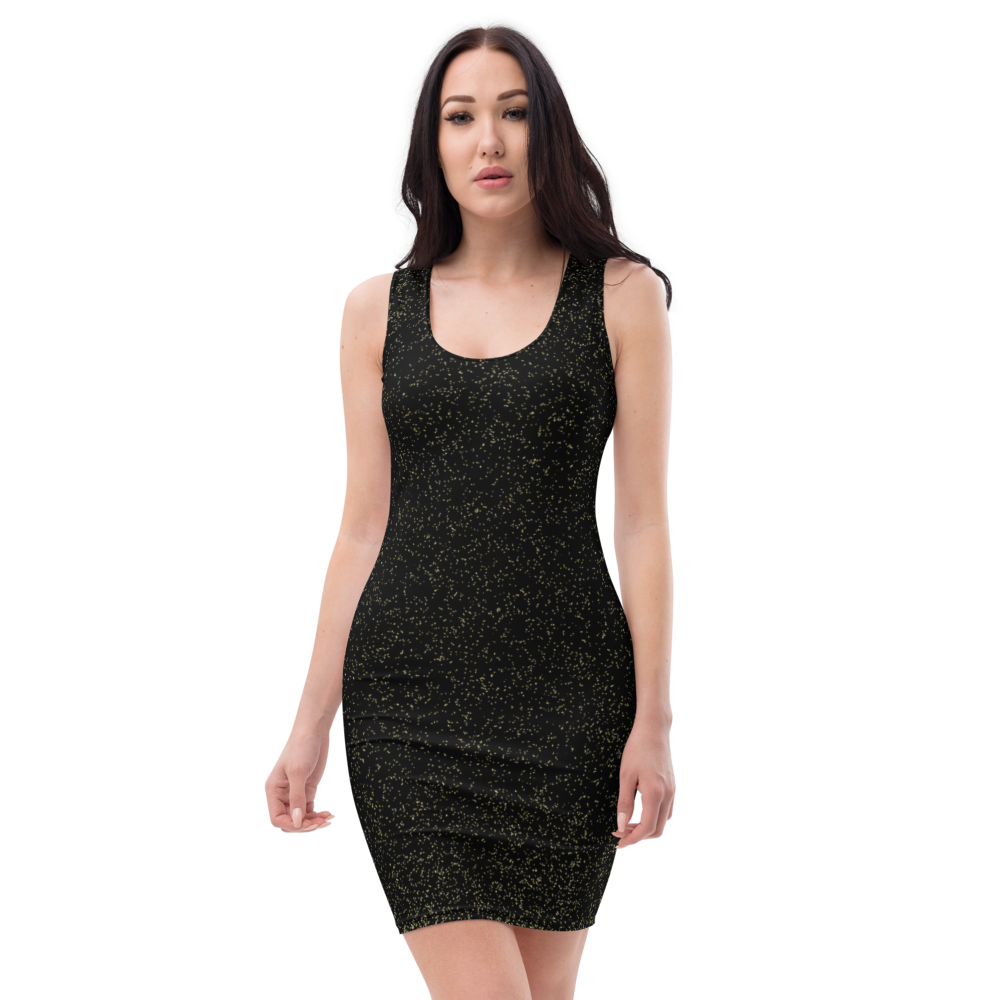 #eab90a80 - ALTINO Fitted Dress - Energizer Collection - Stop Plastic Packaging - #PlasticCops - Apparel - Accessories - Clothing For Girls - Women Dresses