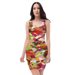 #a477f780 - ALTINO Fitted Dress - Eat My Gelato Collection - Stop Plastic Packaging - #PlasticCops - Apparel - Accessories - Clothing For Girls - Women Dresses