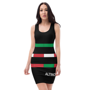 #dc9e9ea0 - ALTINO Fitted Dress - Bella Italia Collection - Stop Plastic Packaging - #PlasticCops - Apparel - Accessories - Clothing For Girls - Women Dresses