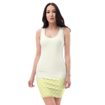 #c8b90fb0 - ALTINO Fitted Dress - Summer Never Ends Collection - Stop Plastic Packaging - #PlasticCops - Apparel - Accessories - Clothing For Girls - Women Dresses