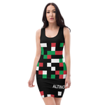 #d569cba0 - ALTINO Fitted Dress - Bella Italia Collection - Stop Plastic Packaging - #PlasticCops - Apparel - Accessories - Clothing For Girls - Women Dresses